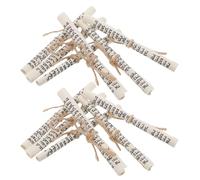 TOVINANNA 20 Pergaminos Hebreos de Bendición Mezuzá Kosher Papel Preenrollado para Puerta Pergamino Judío Tradicional para Mitzvá y Protección del Hogar