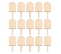 TOVINANNA 20 Piezas Dreidel de Madera sin Pintar, Juguete Giroscópico Giratorio, Color Khaki, DIY, Decorable, para Clases de Manualidades y Actividades en Interior, Janucá, para Familias