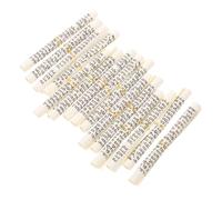 TOVINANNA 20 Rollos de Pergamino de Bendición Judía para Puerta Papel Kosher y Cuerda, Decoración Espiritual para Hogar y Festividades, Energía Positiva y Confort Diario