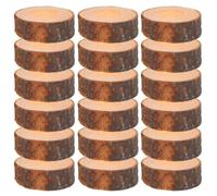 TOVINANNA 20 Unidades Servilleteros Rústicos de Madera para Decoración Boda y Fiesta, Anillos de Servilleta Artesanales Diseño Elegante y Toque Artesanal