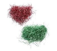 TOVINANNA 200g Caja De Obsequio Rellena De Papel Brillante Papel Para Manualidades Relleno De Triturado Para Cestas Para Envolver Regalos De Navidad y Decorar Cajas