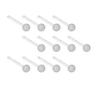 TOVINANNA 20piezas Anillos Nariz Para Mujer Retenedores Perforación Nariz Joyería Perforación Nasal Pernos Nasales Transparentes