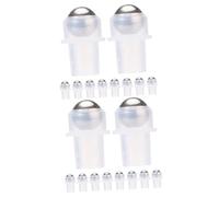 TOVINANNA 20piezas De Rodillo Para Frascos De Perfume Accesorios De Recambio Para Aplicación De Aceites y Instalación y Material Pe Transparente