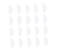 TOVINANNA 25pares Almohadillas Silicona Nariz Corrector Gafas Antideslizantes Para Gafas De Silicona Autoadhesivas Duraderas