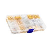 TOVINANNA 280 Piezas Accesorios Cabello y Conjuntos De Hebillas Anillos Para Trenzar Rastas Tubos Cabello Diy De Decoración De Moda Para Trenzas