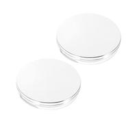 TOVINANNA 2juegos Cajas Para Polvos Suelto De Malla Flip-type De Estuches Portátiles Para Guardar Polvos Borlas Para Caja Recargable