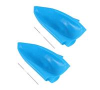 TOVINANNA 2juegos Gorros De Silicona Para Teñir El Cabello Con Agujas Kit De Reutilizables y Prácticos Para Resaltar y Colorear Pelo Casa o Salón