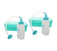 TOVINANNA 2juegos Kit De Limpieza De Oídos Botella De Lavado Funcional Herramienta De Irrigación Para Eliminar Cera De Oídos Adecuada Para Edades