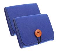 TOVINANNA 2piezas Bolsa De Aceites Portátil De Organizador Multi- De Aceites Estuche De Diseño y Natural No Tejida