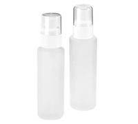 TOVINANNA 2piezas Botellas De Para Cosméticos Pack De Lociones y Perfumes Diseño De Spray y Presión Prácticas y Rellenables