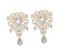 TOVINANNA 2piezas Broche De Ramillete Para Mujer De Broche De Moda Decorativo Gemas De Imitación Para Vestido De Fiesta Banquete y Traje