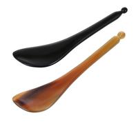 TOVINANNA 2piezas Espátulas De Raspado Facial Aplicador De Masaje Corrector De Ojos Navideño Reducción De Molestias Oculares