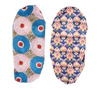 TOVINANNA 2piezas Gorro De Satén Para Dormir Ajustables Suave y Transpirable Para Mujeres Cabello Trenzas y Extensiones Para Uso Nocturno y Protección Del Cabello