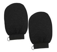 TOVINANNA 2piezas Guantes Exfoliantes De Ducha Manoplas De Baño Reutilizables De Rayón Para Eliminación De Piel Muerta y Limpieza Corporal Suaves y Ligeros Para Brazos Piernas y Espalda