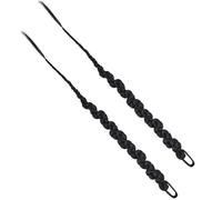 TOVINANNA 2piezas Peluca Trenzada De Coleta Postiza Cabello Aspecto Natural Para Niñas y Mujeres Extensión Sintética De Trenza