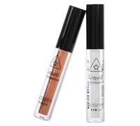 TOVINANNA 2piezas Sombra Líquida Brillante Purpurina y Metalizada Delineador De Ojos y Sombra Para Acabado Radiante Herramienta De Maquillaje Para Mujeres y Niñas