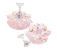 TOVINANNA 2piezas Soportes Magnéticos Kit Uñas Postizas Expositor De Manicura Diseño Elegante