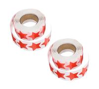 TOVINANNA 2rollos Pegatinas Para Tomar Sol Forma De Estrella Autoadhesivas y Perforadas Etiquetas Delgadas y Transpirables Para Corporal Rápido Playa y Actividades Al Aire Con Unidades Cada