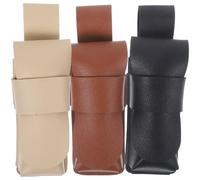 TOVINANNA 3 Fundas de Cuero para Armónica Textura Suave y Efecto de Protección, Estuches Portátiles Ideales para Práctica y Presentaciones Musicales