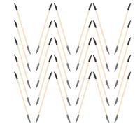 TOVINANNA 30 Palitos de Madera para Uñas Doble Punta Herramientas para Lijar Cutículas y Detallado Grano Negro y Gris para Pedicura y Manicura Profesional Kit de 30 Piezas Portátil para