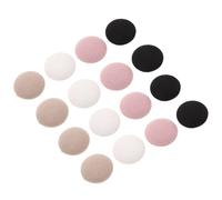 TOVINANNA 32 Piezas Botones Redondos Cubiertos Shank Metálico para Reemplazo de de Gorro Reparación de Gorras de Béisbol para Costura de Ropa y Accesorios