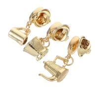 TOVINANNA 3piezas Accesorios Para Cafetería Broche Temática Pin De Solapa De Joyería Forma De Cafetera Para Delantales Chaquetas Bolsos Amantes Del Café