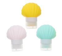 TOVINANNA 3piezas Botellas De Rellenables De Contenedores Para Champú y Loción Bolsa Para y Actividades