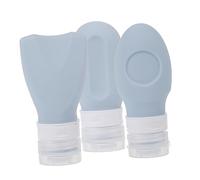 TOVINANNA 3piezas Botellas De Rellenables De De Impermeables y Portátiles Para Champú Loción y Cosméticos Para Vacaciones y Actividades