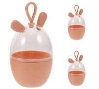 TOVINANNA 3piezas Caja Organizadora Para Esponjas De Maquillaje Contenedor De Diseño De Mascota Soporte Para Puff Reutilizable Para y