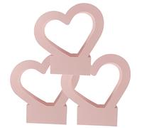 TOVINANNA 3piezas Cajas De Papel Para Flores Forma De Corazón De Cajas De Para Decoración De San Valentín y Ocasiones Especiales