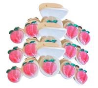 TOVINANNA 3piezas De Pelo Forma De Durazno Clips De Pelo Bonitos Para Mujer Sujetadores De Cabello