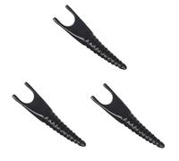TOVINANNA 3piezas Pena De Masaje Portátil Búfalo Para De Acupuntura Estimulador De Puntos De Masaje Herramienta De Cuidado De Belleza Multiusos Para Espalda Cuello y Pies Negro