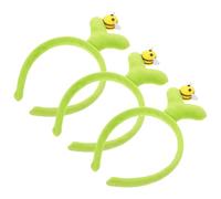 TOVINANNA 3piezas Sombreros Divertidos Diademas de Plantas con Abeja Accesorios Cabello con Plantas Diadema Divertida para Fiestas de Halloween