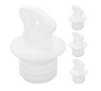 TOVINANNA 4 Piezas Funda para Bolsa de Agua Caliente Tapones de Goma para Bolsas de Agua Caliente Tapas de Repuesto Uso Ducha o Baño