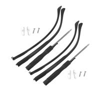 TOVINANNA 4 Piezas Soporte para Patas de Gafas Kit de Reparación Patas de Repuesto para Montura de Gafas Duraderos y Fáciles de Instalar para Reparar