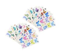 TOVINANNA 40hojas Tatuajes Temporales De Para Niñas y Mujeres Stickers Transferibles Fáciles De Usar Decoración Para Fiestas Móviles y Ventanas Material Seguro Para Piel