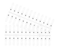 TOVINANNA 48 Piezas Magnetic Nail Color Card Display Sticks With Easy Detachment For Nail Art Practice And DIY Manicure At Home Salon