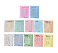 TOVINANNA 48 piezas Sobres Reto de Ahorro Euro Paquete de Unidades Diseño Bolsas para Dinero Portátiles y Prácticas para Seguimiento de Ahorros Semanales y Mensuales