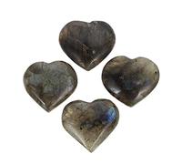 TOVINANNA 4piezas Adornos Forma De Corazón Piedras Naturales Decorativas Cristales Curativos Para Salas De Estar Piedras De Para Sanación