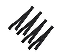 TOVINANNA 4piezas Banda Elástica Para Peluca Negra De Tejida Banda Ajustable Para Peluca Resistentes Para Coser Accesorios Para Pack