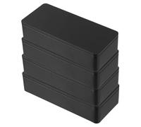 TOVINANNA 4piezas Caja De Té Metálica Pequeña Organizador De Bolsitas De Té Contenedor De Hojalata Portátil Unidades