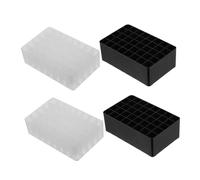 TOVINANNA 4piezas Cajas De Almacenamiento Para Escritorio Organizadores Multifuncionales Para Cosméticos Cajas De Maquillaje Compartimentos Para De y Artículos