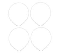 TOVINANNA 4piezas Diadema De Perlas Para Mujer Exquisita y Elegante Diademas De Perlas Para Cabello Para Ocasiones Especiales Como Bodas o Fiestas