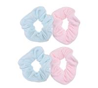 TOVINANNA 4piezas Microfibra Para Mujer Cordón Absorbente Para Secar El Cabello Coleteros Elásticos Coleteros Pelo Útil El Gimnasio