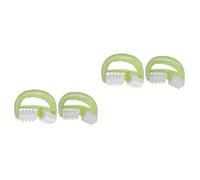 TOVINANNA 4piezas Rodillo Masajeador De Acupresión Masajeador Relajante De Plástico Diseño Ergonómico Verde