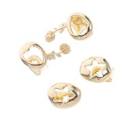 TOVINANNA 4piezas Tirantes Estilo Hip-Hop de Diseño de Rosa y Estrella para Joyería de Halloween Adecuado para Disfraces de Rapero