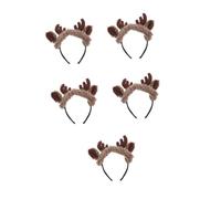 TOVINANNA 5 Diademas De Astas Con Orejas De Animal Accesorios Para Adultos Accesorios Para El Cabello De Tocado De Fiesta Tocado De