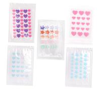 TOVINANNA 5 hojas Parches Hidrocoloides para Eliminar Granos Autoadhesivos y Cómodos Alivio de Enrojecimiento y Reducción de para Rostro y Cuerpo