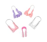 TOVINANNA 5 Piezas Pinza Nariz Invisible Dispositivo para Embellecer la Nariz para Hombres y Mujeres Clip para Puente Nasal Uso Diario y Nocturno