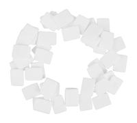TOVINANNA 50 Almohadillas Difusoras de Aroma para Coche de Algodón Fibra de Color Claro Fuerte Absorción de Agua para Humidificadores y Difusores de Aceites Esenciales